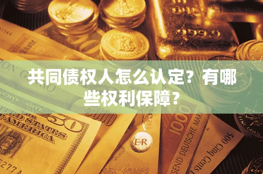 武汉共同债权人怎么认定？有哪些权利保障？