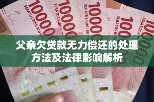 武汉父亲欠贷款无力偿还的处理方法及法律影响解析